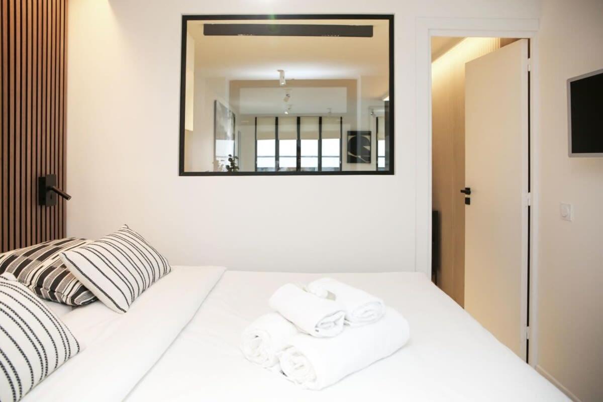 Logement Ideal En Famille - Porte Du Marais - 6P - Flat-Guest Paris Exterior foto